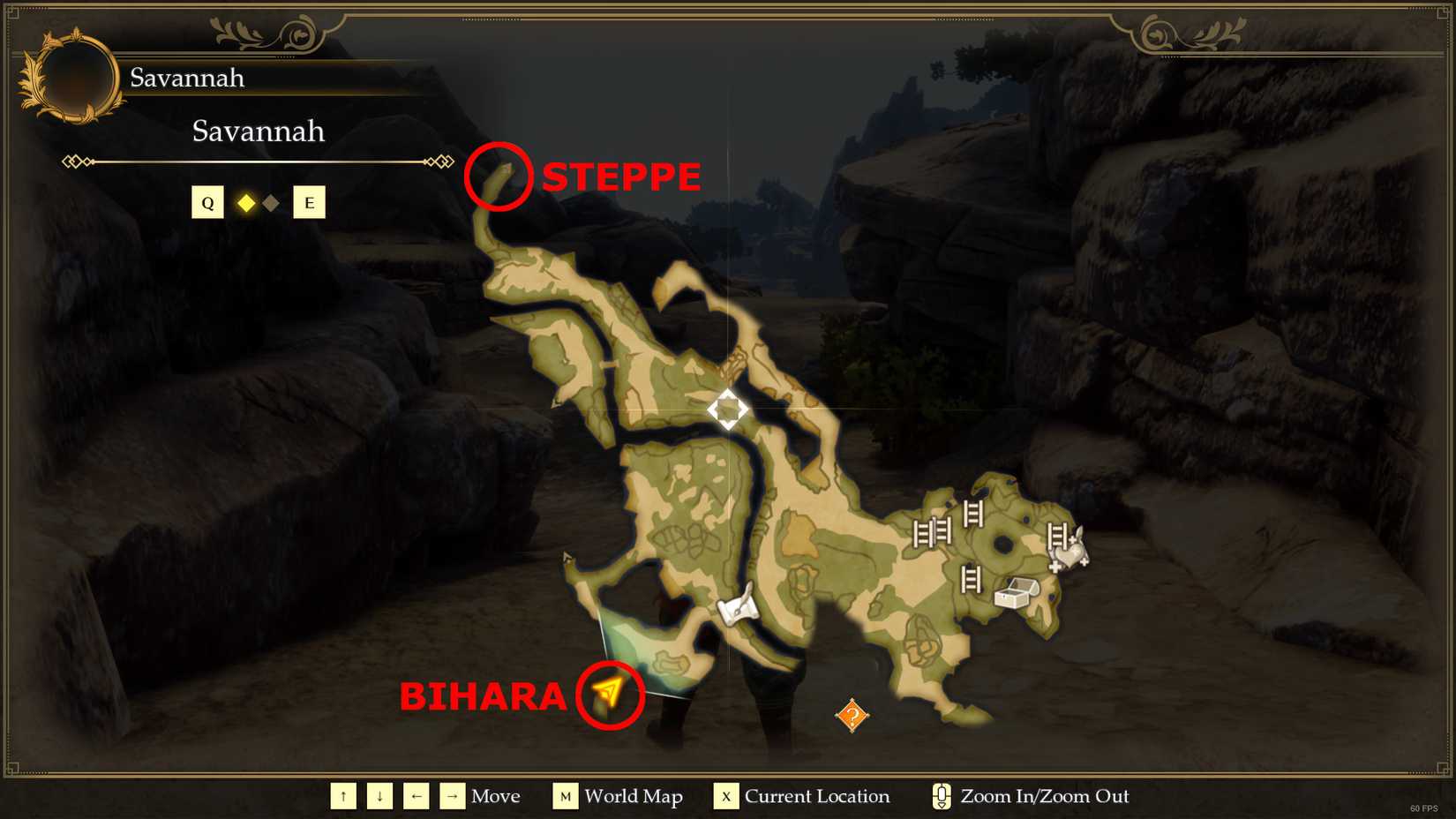 romancing saga 2 bihara location