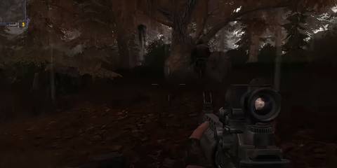 Gameplay screenshot of S.T.A.L.K.E.R.: Clear Sky with the Sky Reclamation Project mod