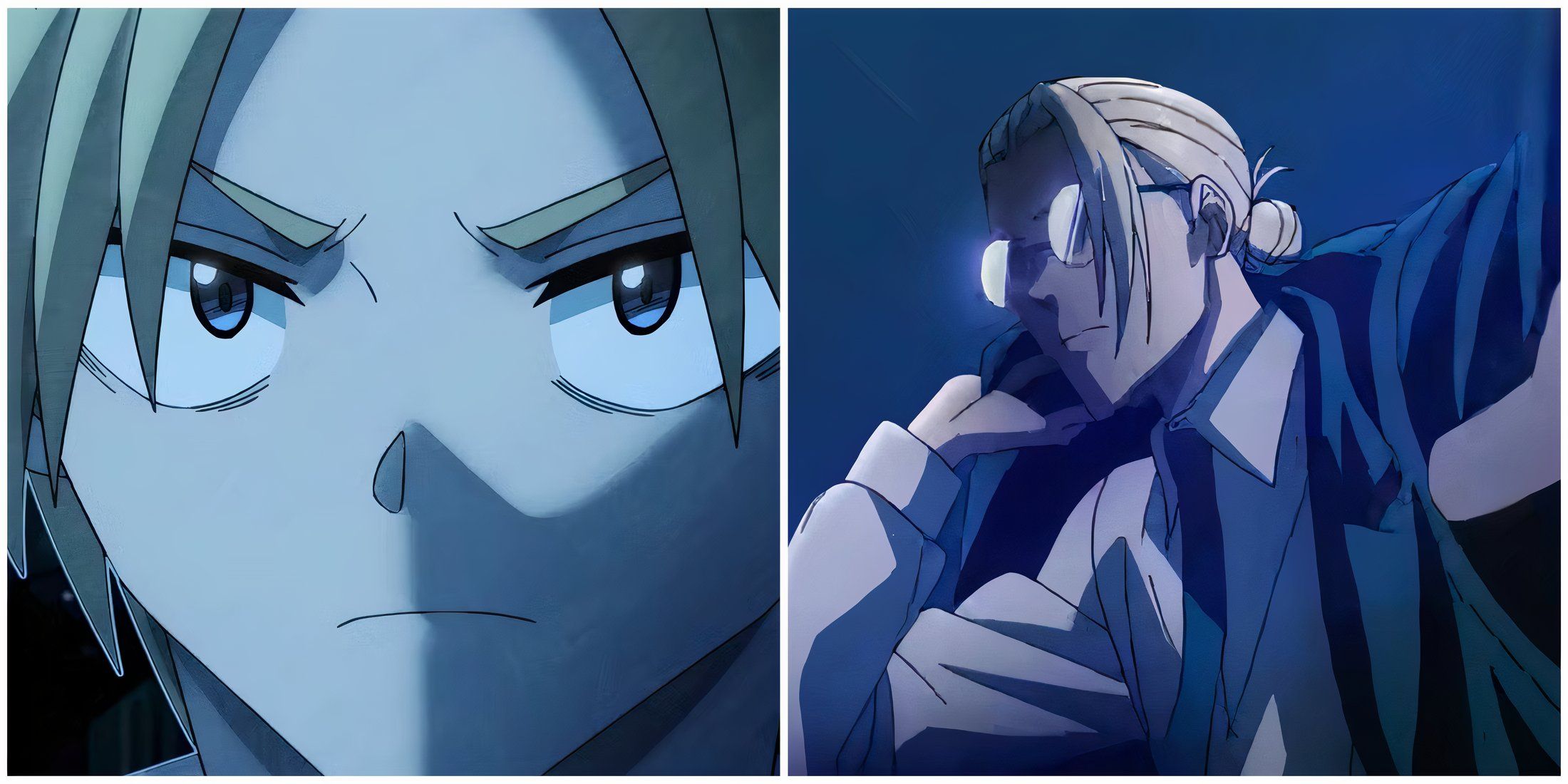 Split image of Shin and Sakamoto in Sakamoto Days