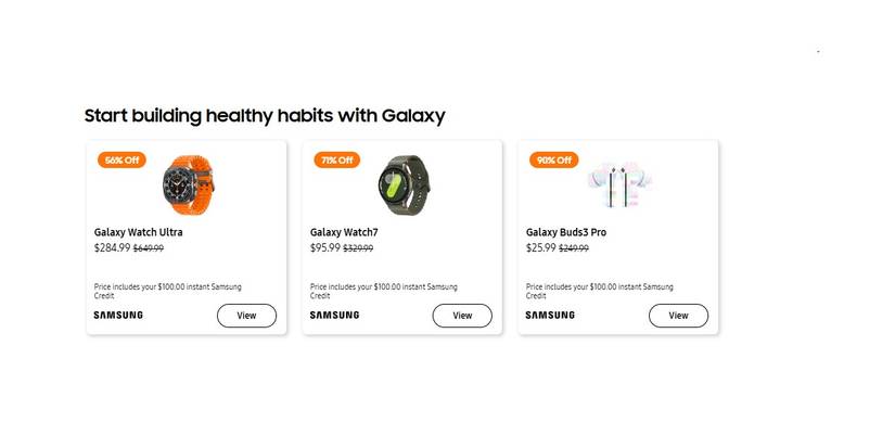 Samsung S25 Series preorder bundles