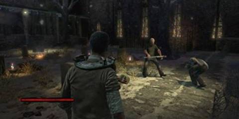 Saw The Video Game Tapp Courtyard Antagonists Weapon