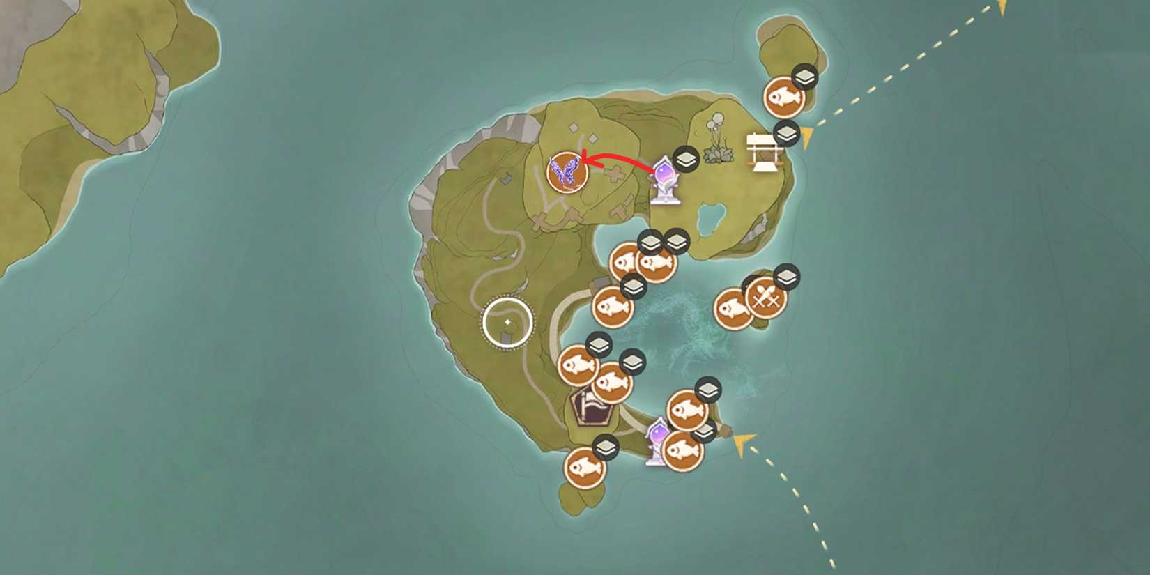 scarfmoth location 5 in infinity nikki