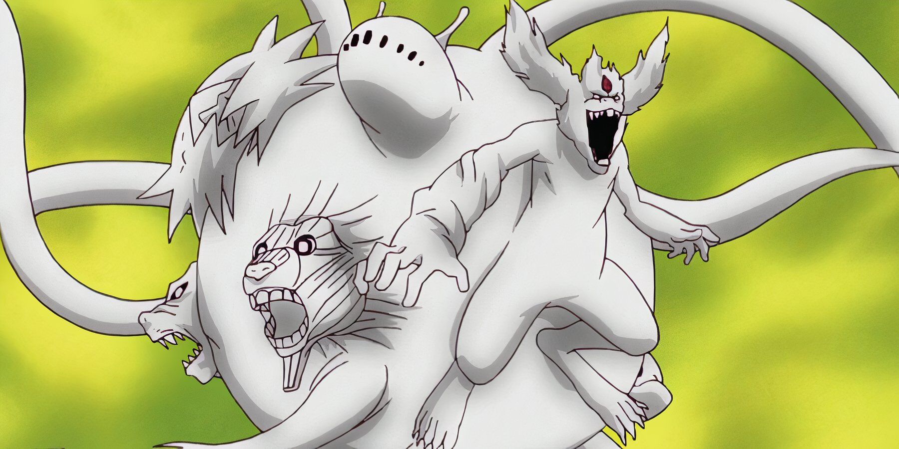 Kaguya in a tailed beast form 