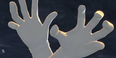 master hand and crazy hand