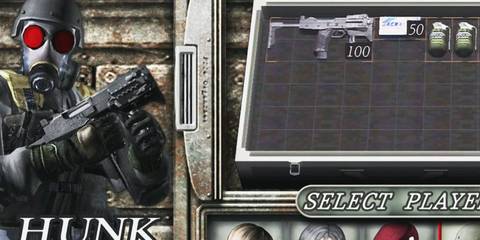 Hunk Mercenaries loadout