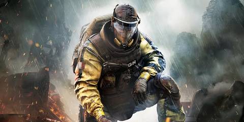 Lion in stormy weather