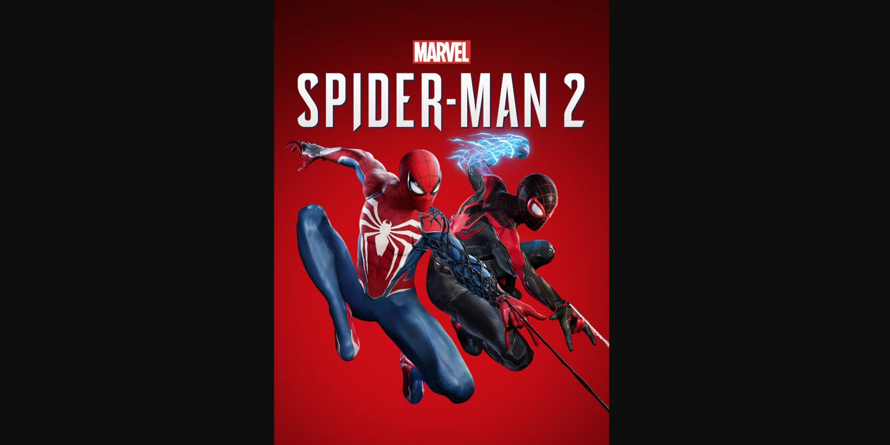 Spider-Man 2 cover with Peter and Miles