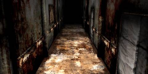 Otherworld hallway in Silent Hill 2