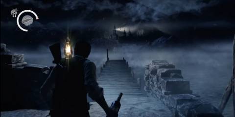 sebastian walking to lighthouse