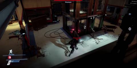 morgan sneaking over enemy