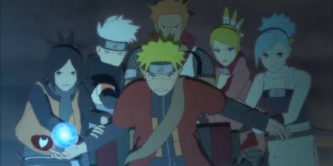 Naruto with custom shinobi