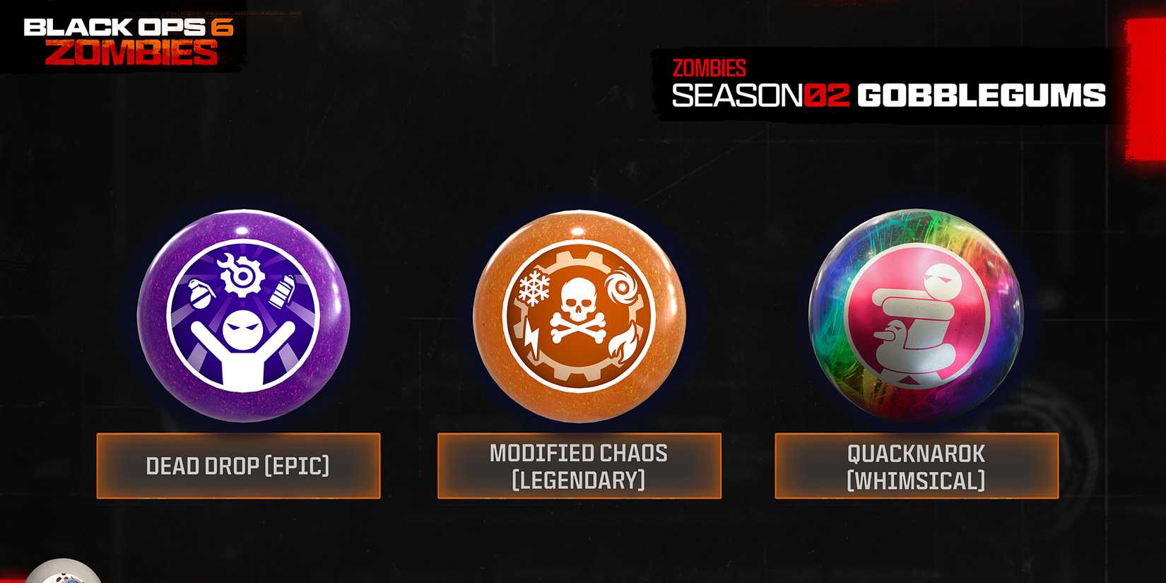 Season 2 GobbleGums in Black Ops 6 Zombies 