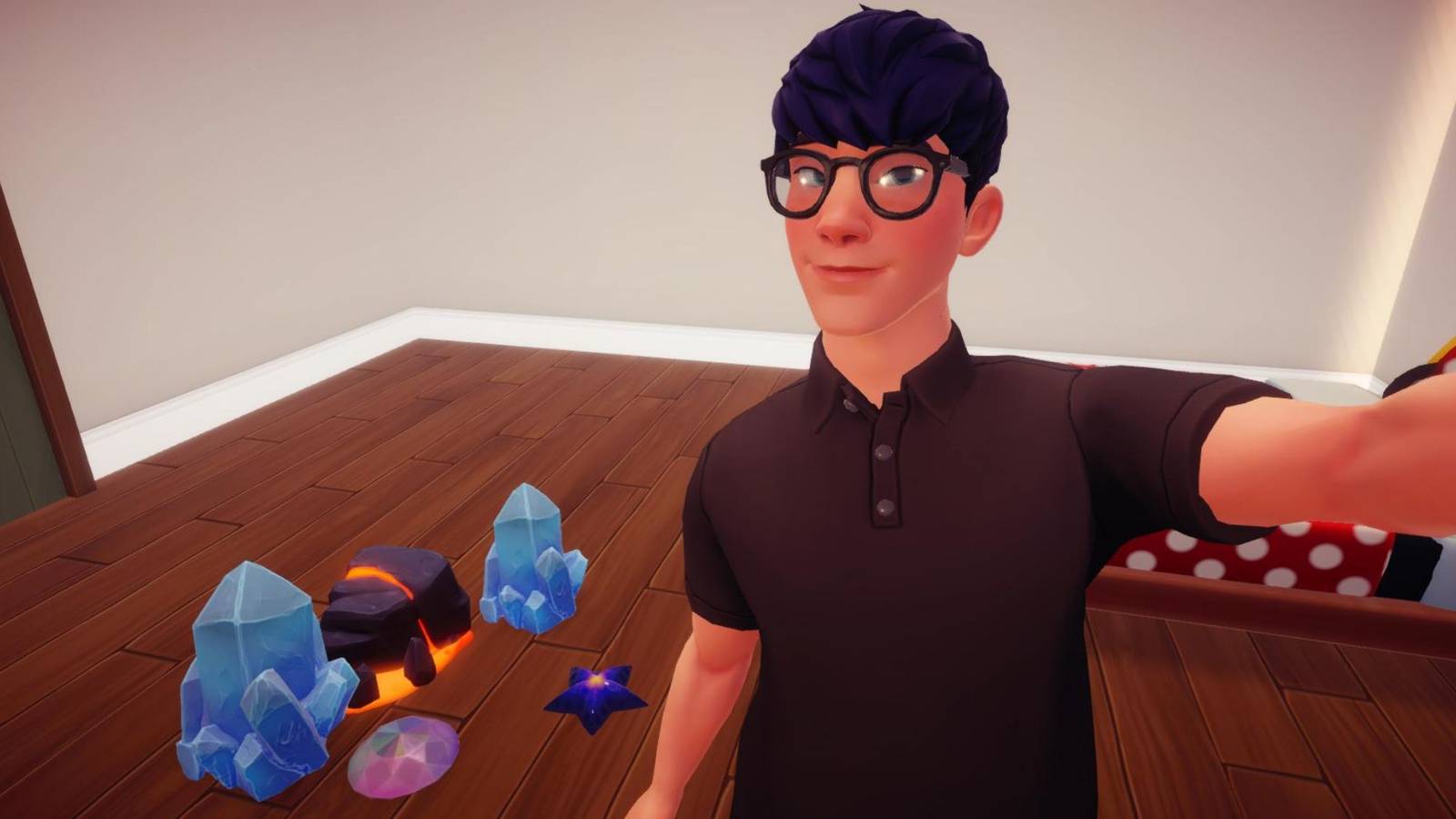 selfie with storybook vale gems dreamlight valley