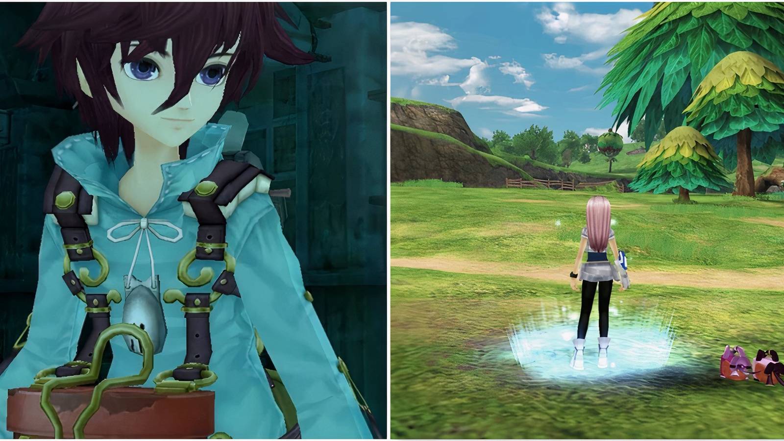 Seto in Fragile Dreams Farewell Ruins Of The Moon and exploring the world in Spectrobes Origins