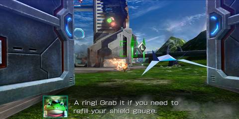 slippy talking to fox in star fox zero