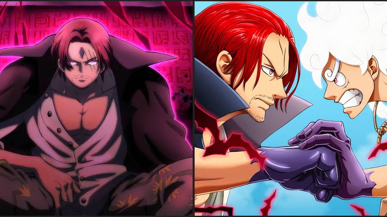 Shanks Vs Luffy 