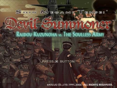 Shin Megami Tensei- Devil Summoner - Raidou Kuzunoha vs. the Soulless Army Press Image 1