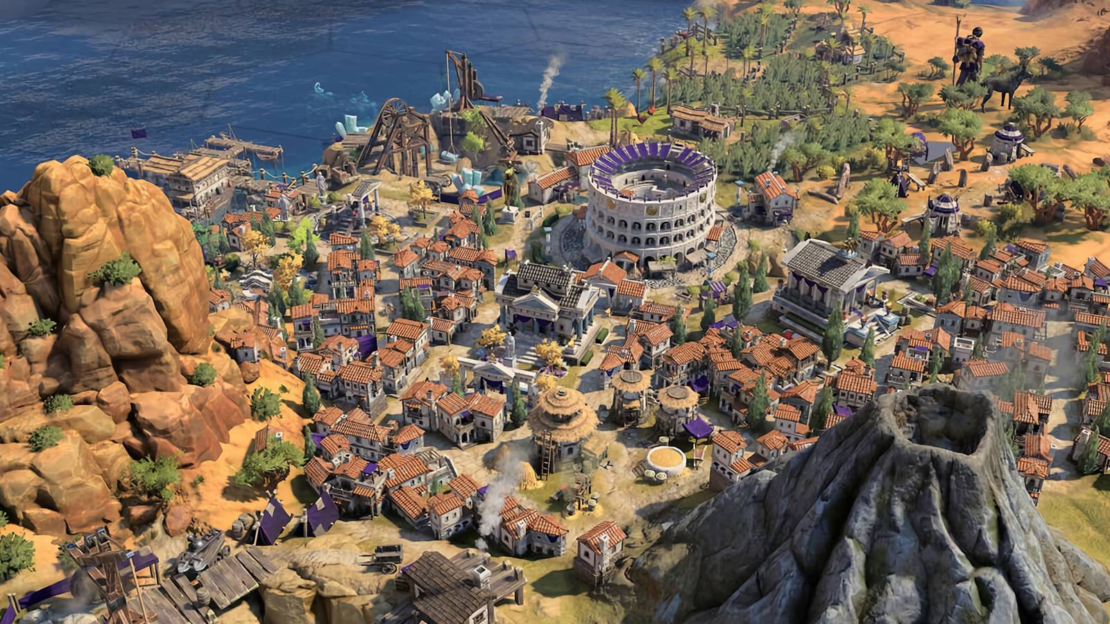 A screenshot from Sid Meier's Civilization 7