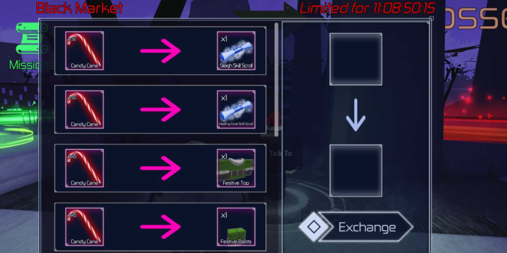 Skill Scrolls in Jujutsu Infinite