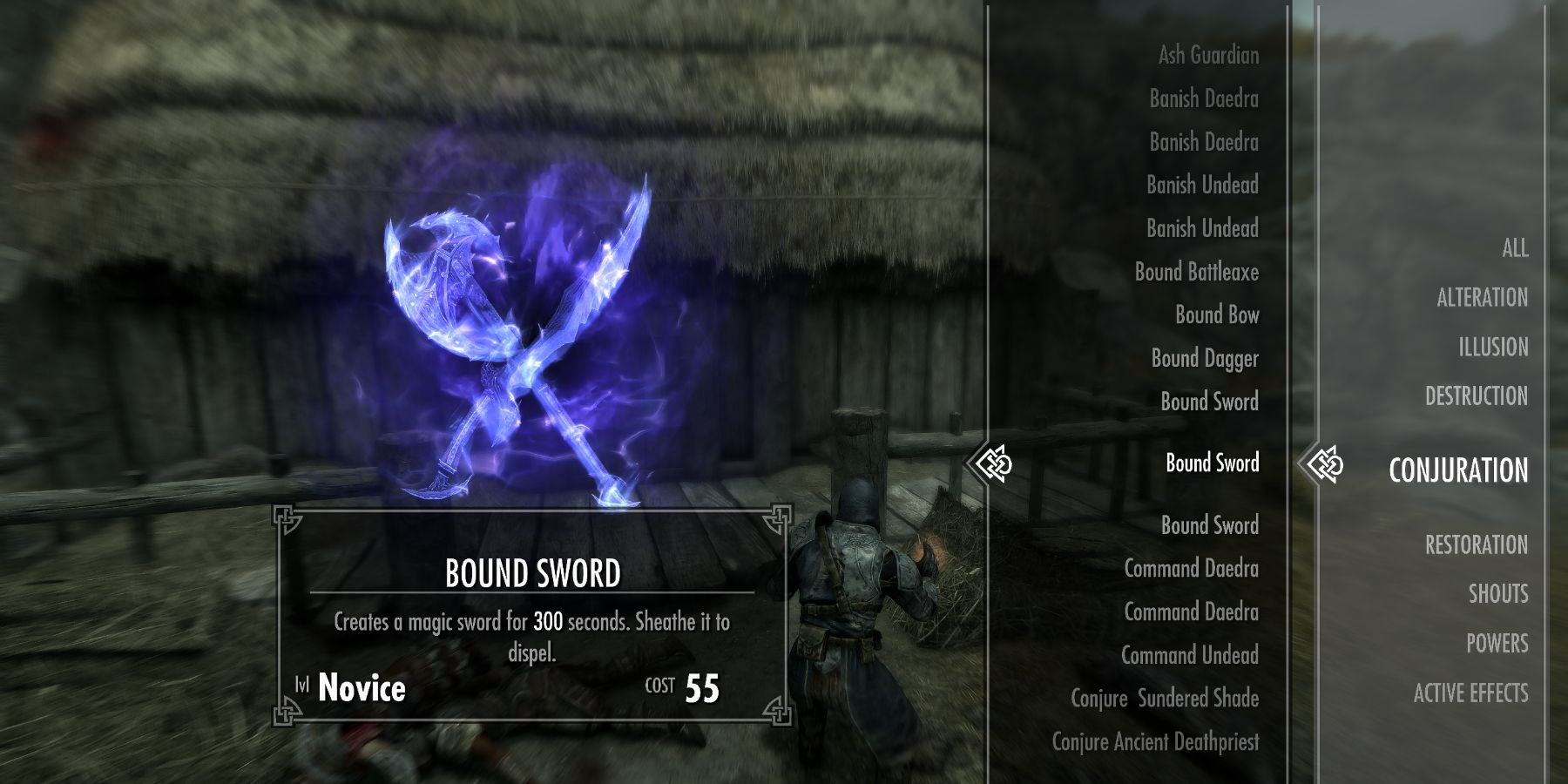 Skyrim - Bound Sword