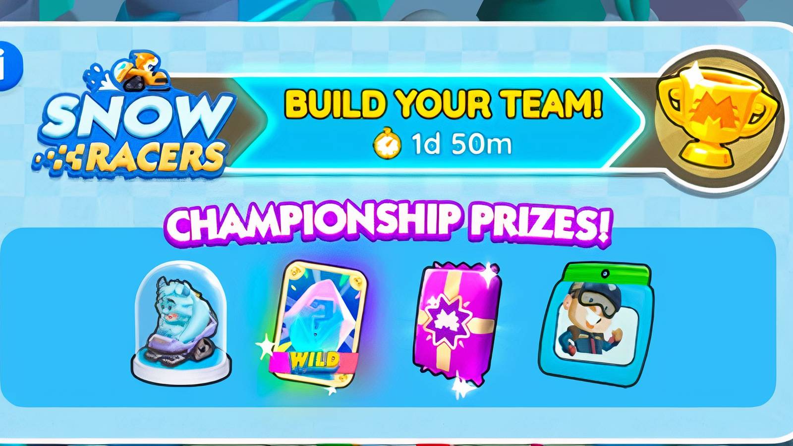 snow racers monopoly go 