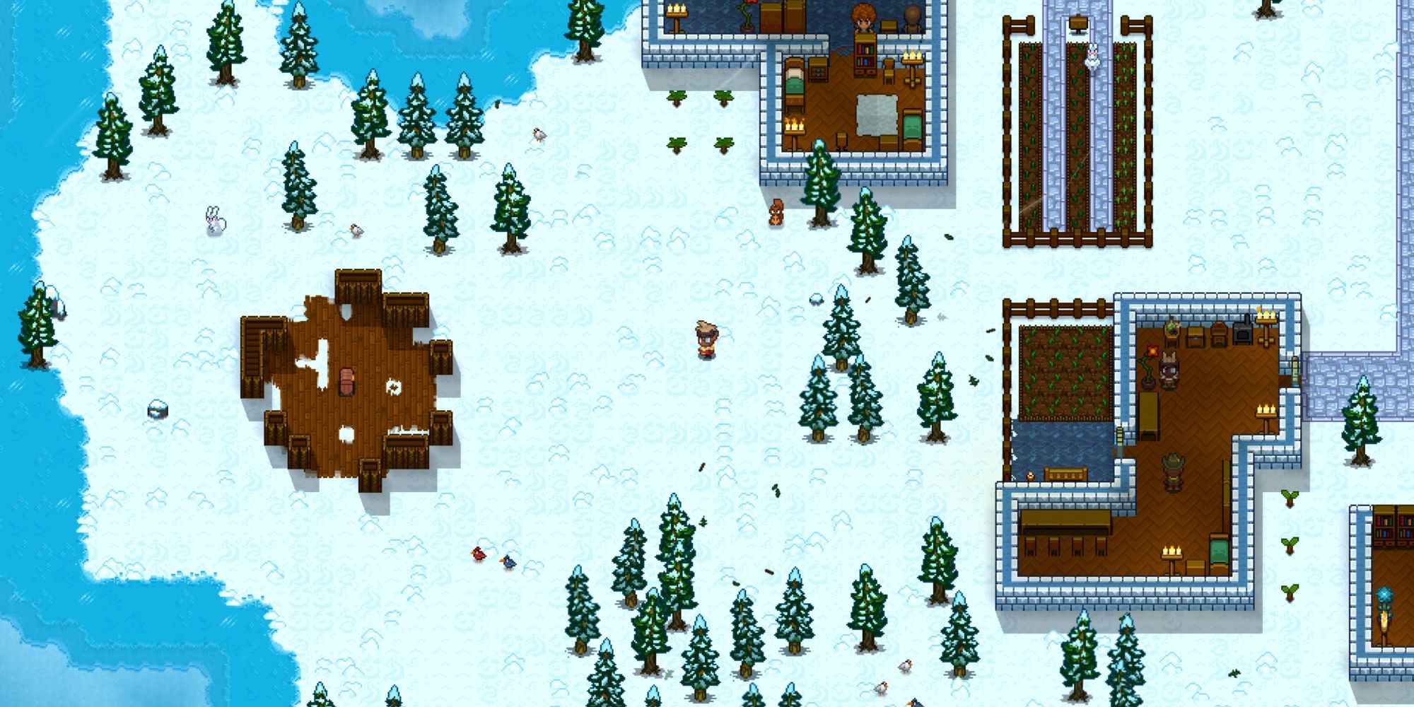 Snowy Town In Necesse