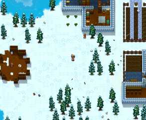 Snowy Town In Necesse