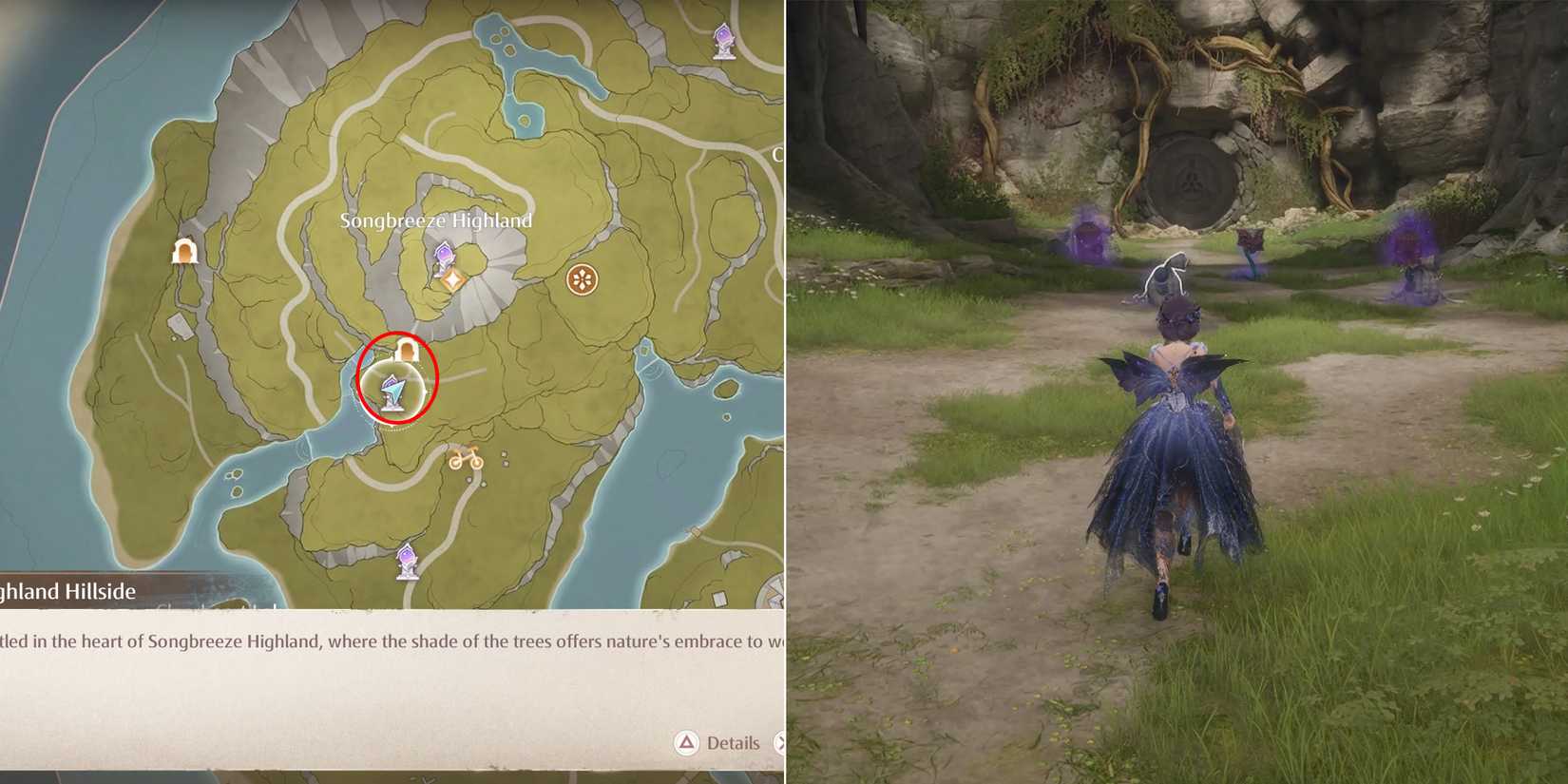 songbreeze cavern location in infinity nikki-1