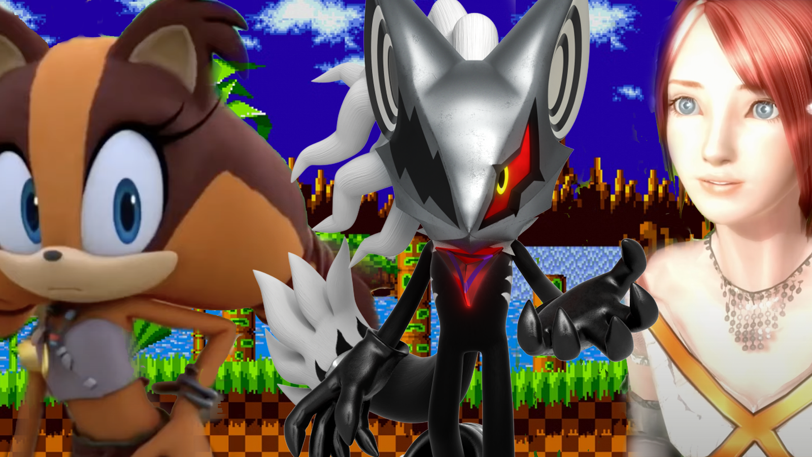 left to right: Sticks, Infinite and Princess Elise 