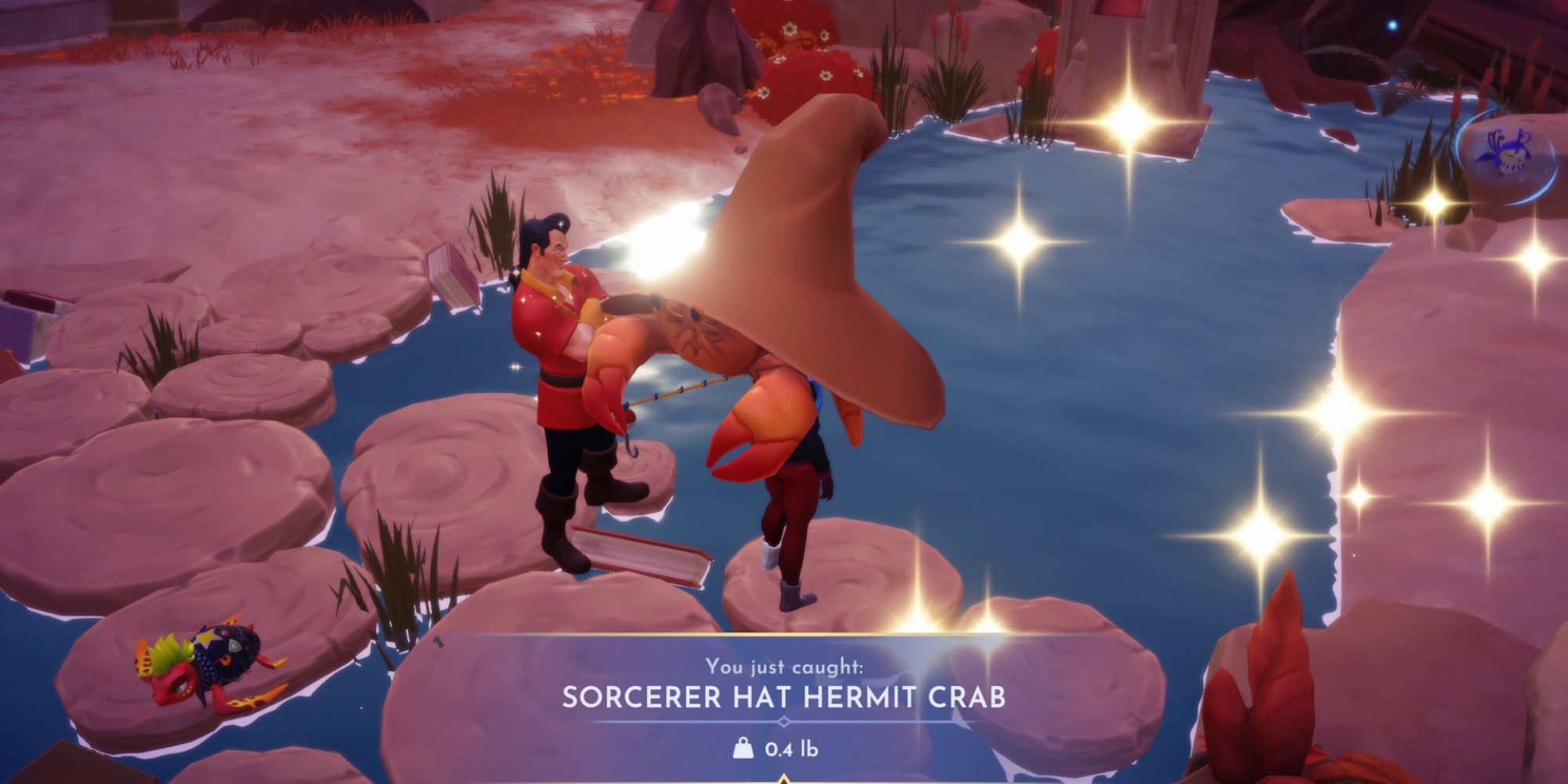 Sorcerer Hat Hermit Crab in Disney Dreamlight Valley