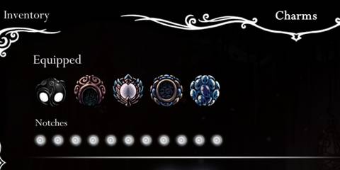 Spell Charms for Radiance Hollow Knight