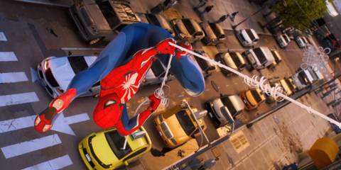 Marvel's Spider-Man 2 Recreates Tobey Maguire posters