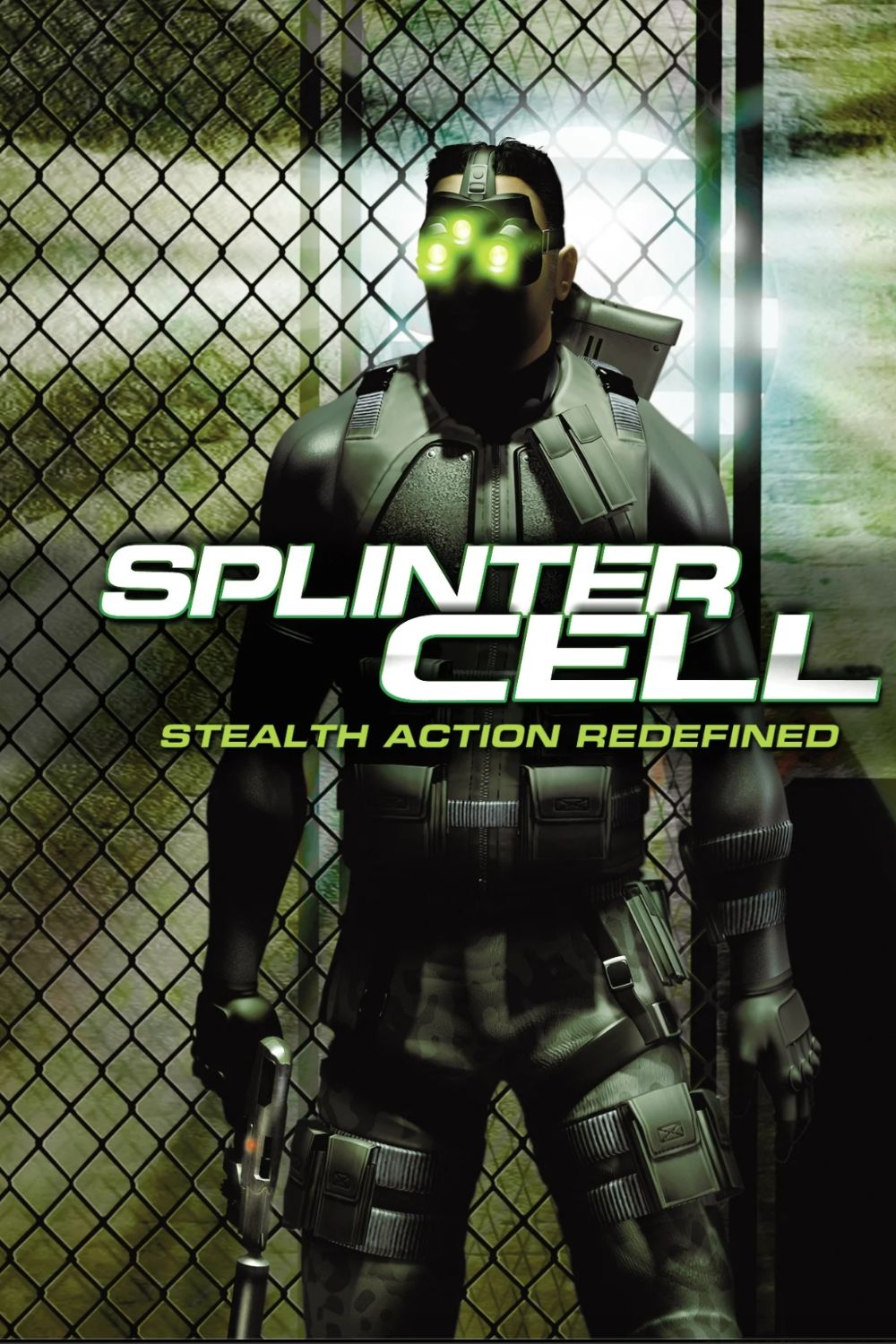 Splinter Cell video game cover art tag