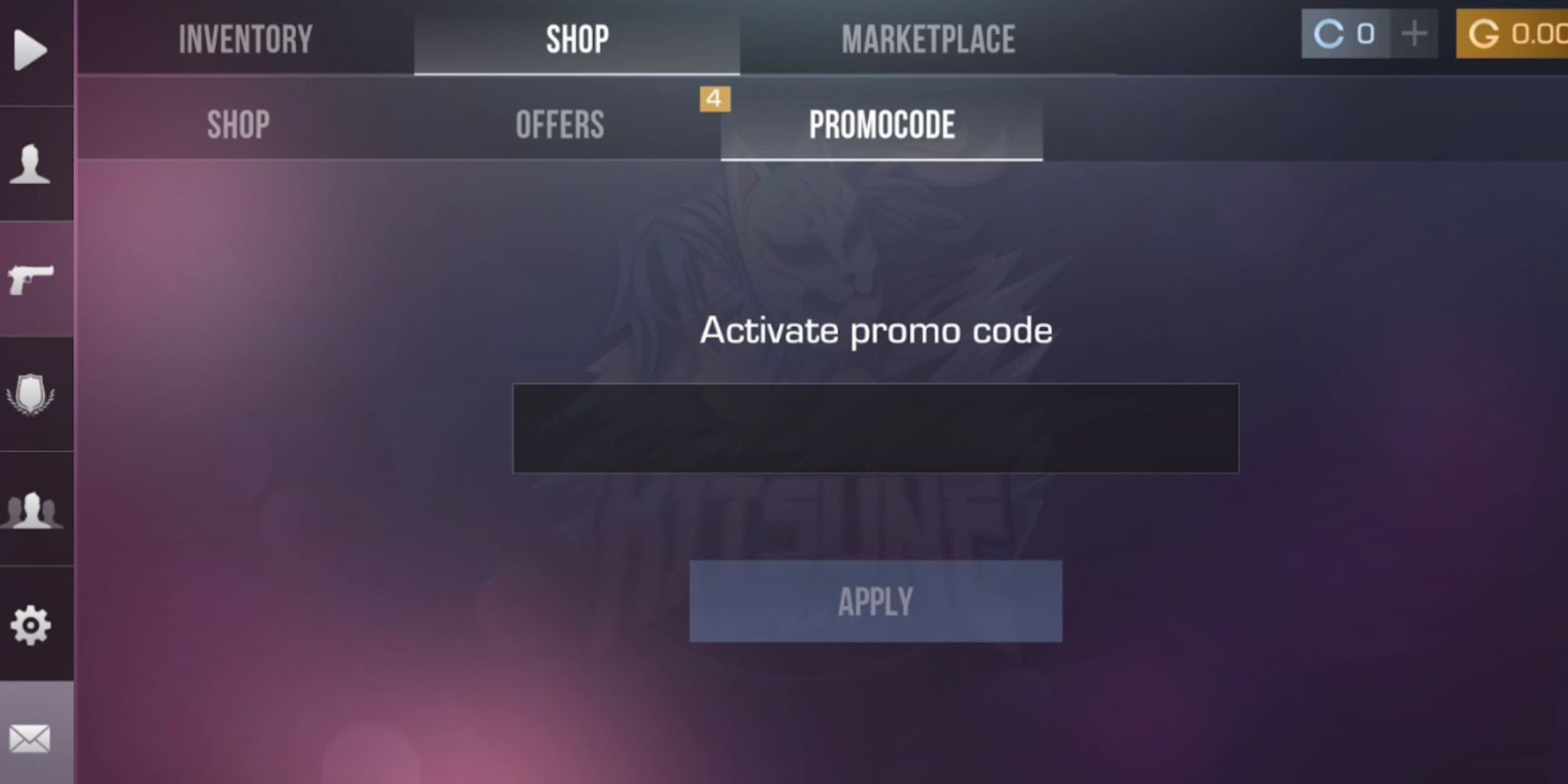 Standoff 2 the codes tab