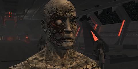 Gameplay screenshot of Star Wars: Knights Of The Old Republic - The Sith Lords with the Restored Content Mod