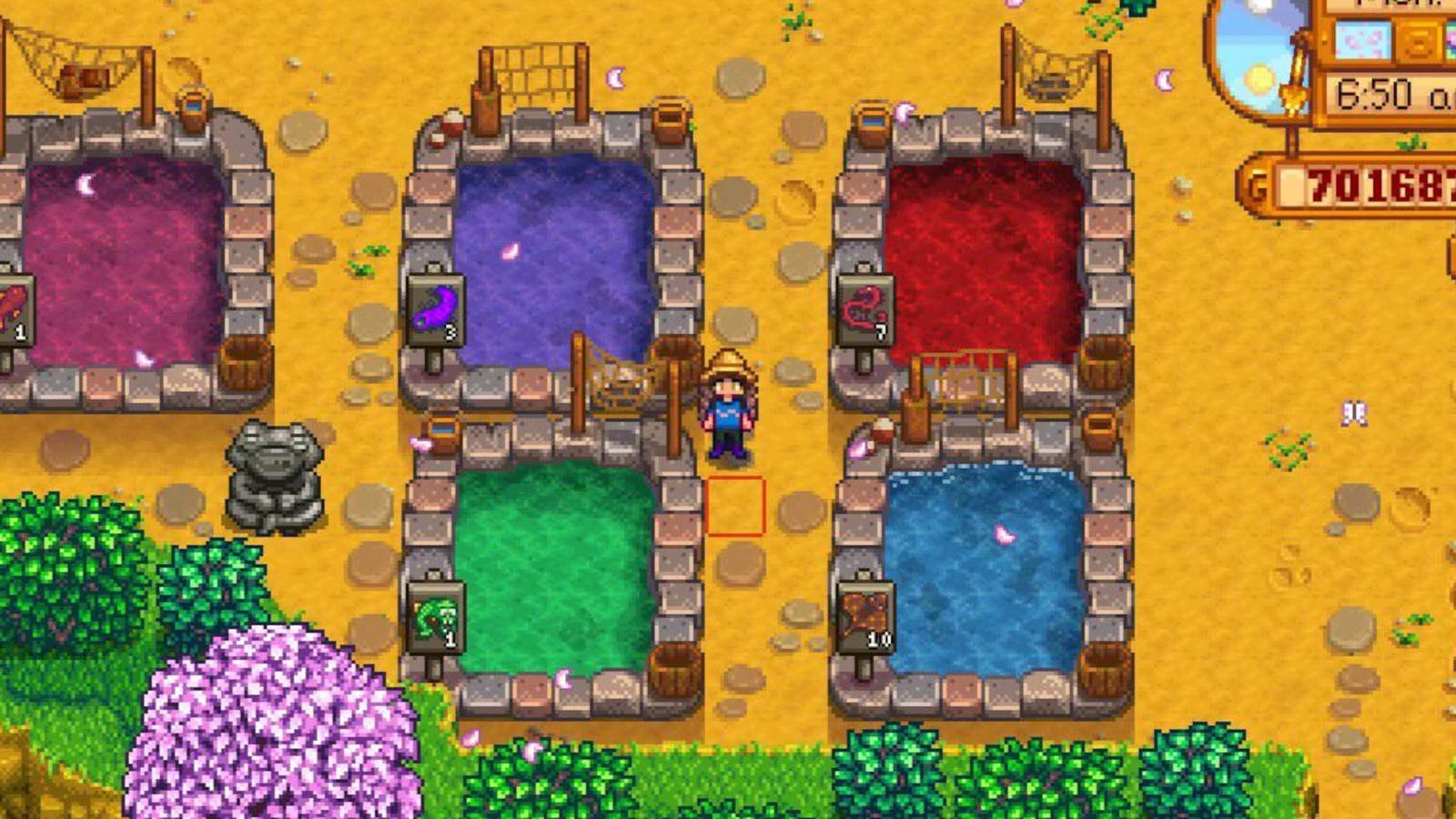 stardew valley fish pond farm every fish