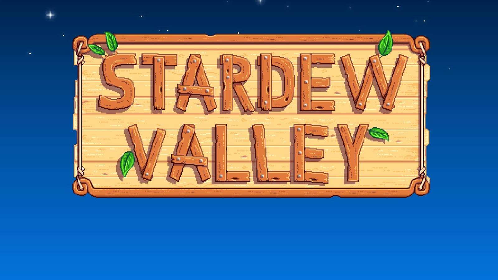 Stardew Valley title screen rug