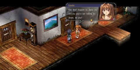 stella and joshua talking in trails in the sky