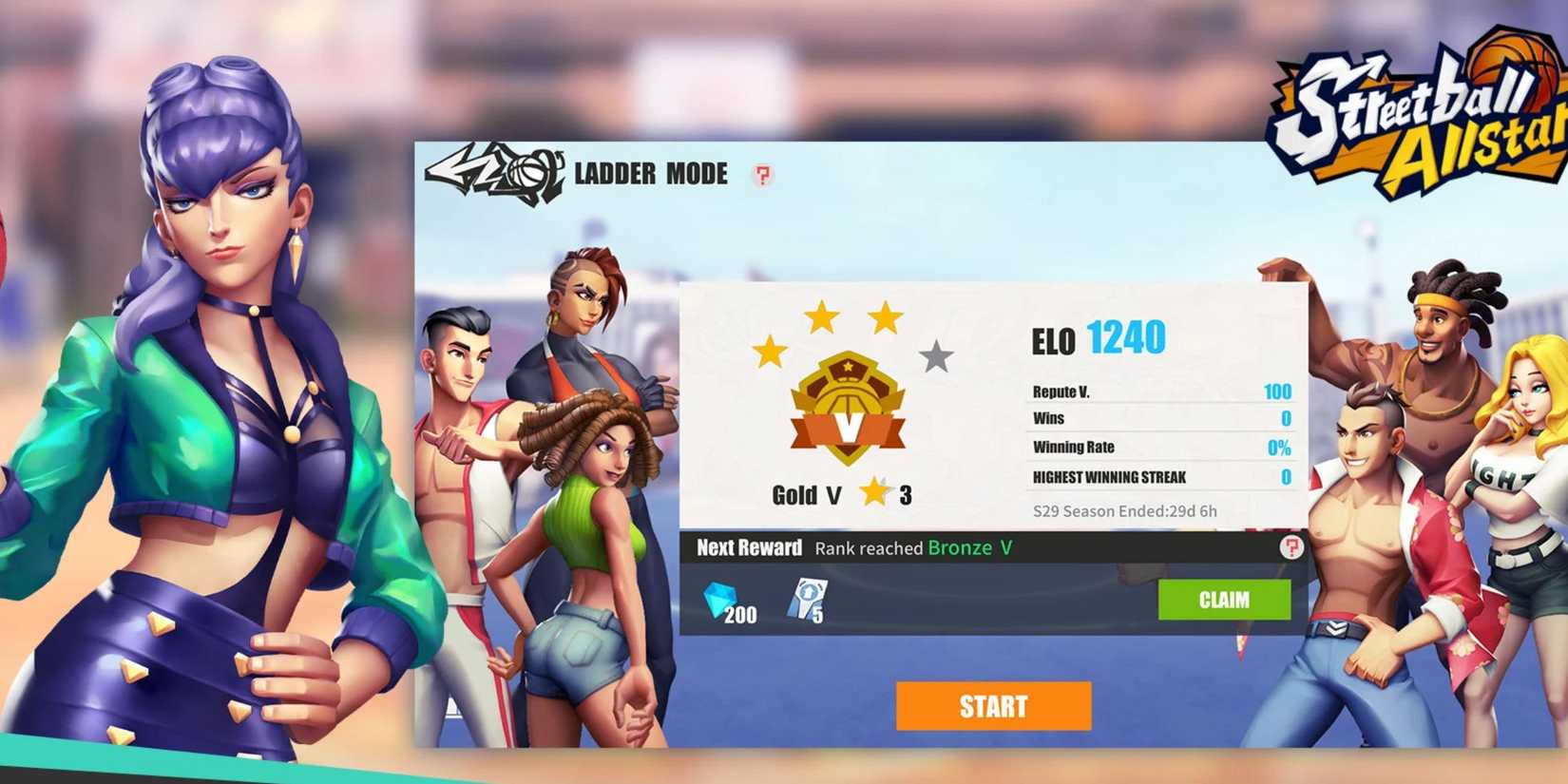 Streetball Allstar characters