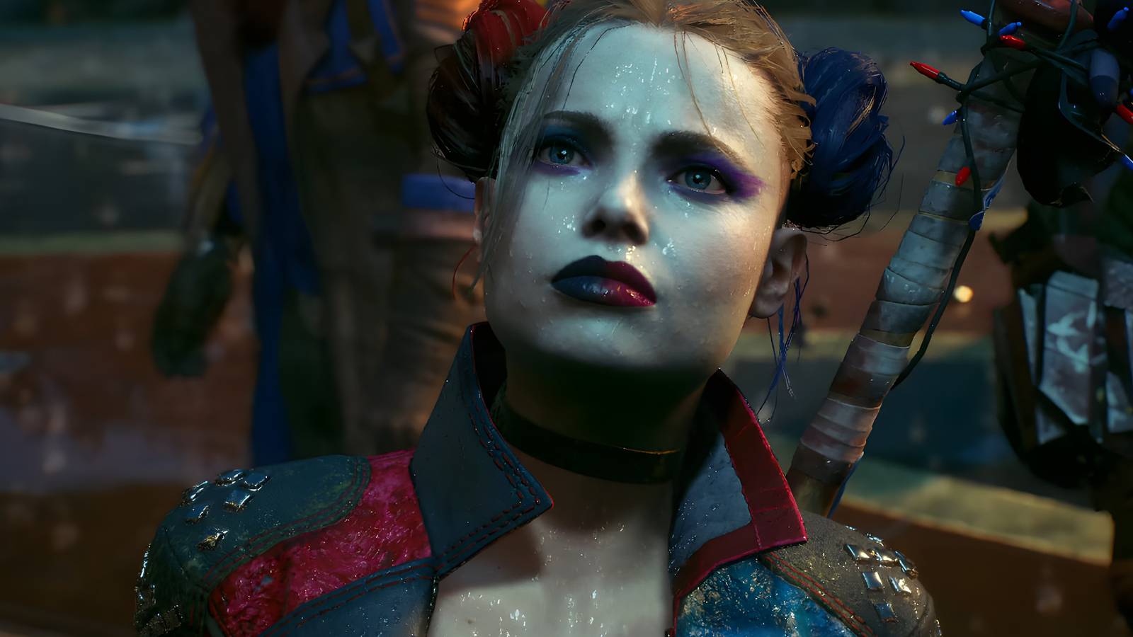 Suicide Squad Kill the Justice League Harley Quinn in the Rain