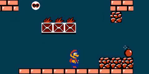 Gameplay screenshot of Super Mario Bros. 2