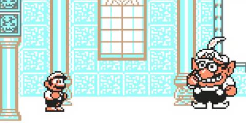 Gameplay screenshot of Super Mario Land 2: Six Golden Coins