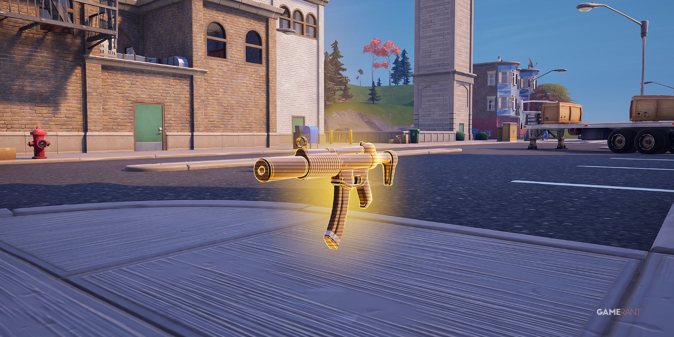 Suppressed Submachine Gun in Fortnite 