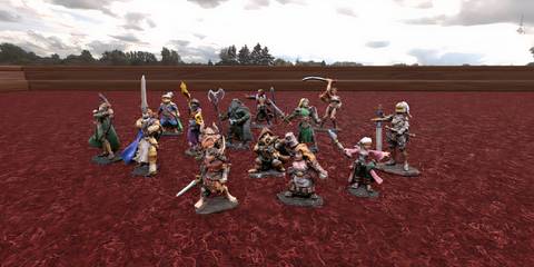 Tabletop Simulator hero minis