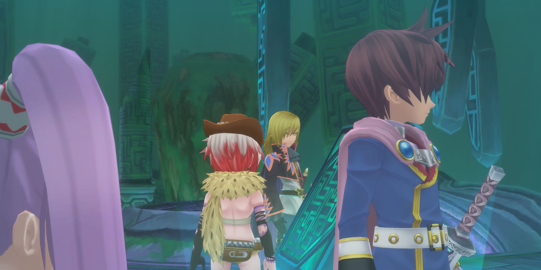 Tales of Graces f Asbel and Pascal in alternate costumes