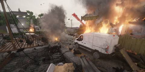 Teardown destruction in a city