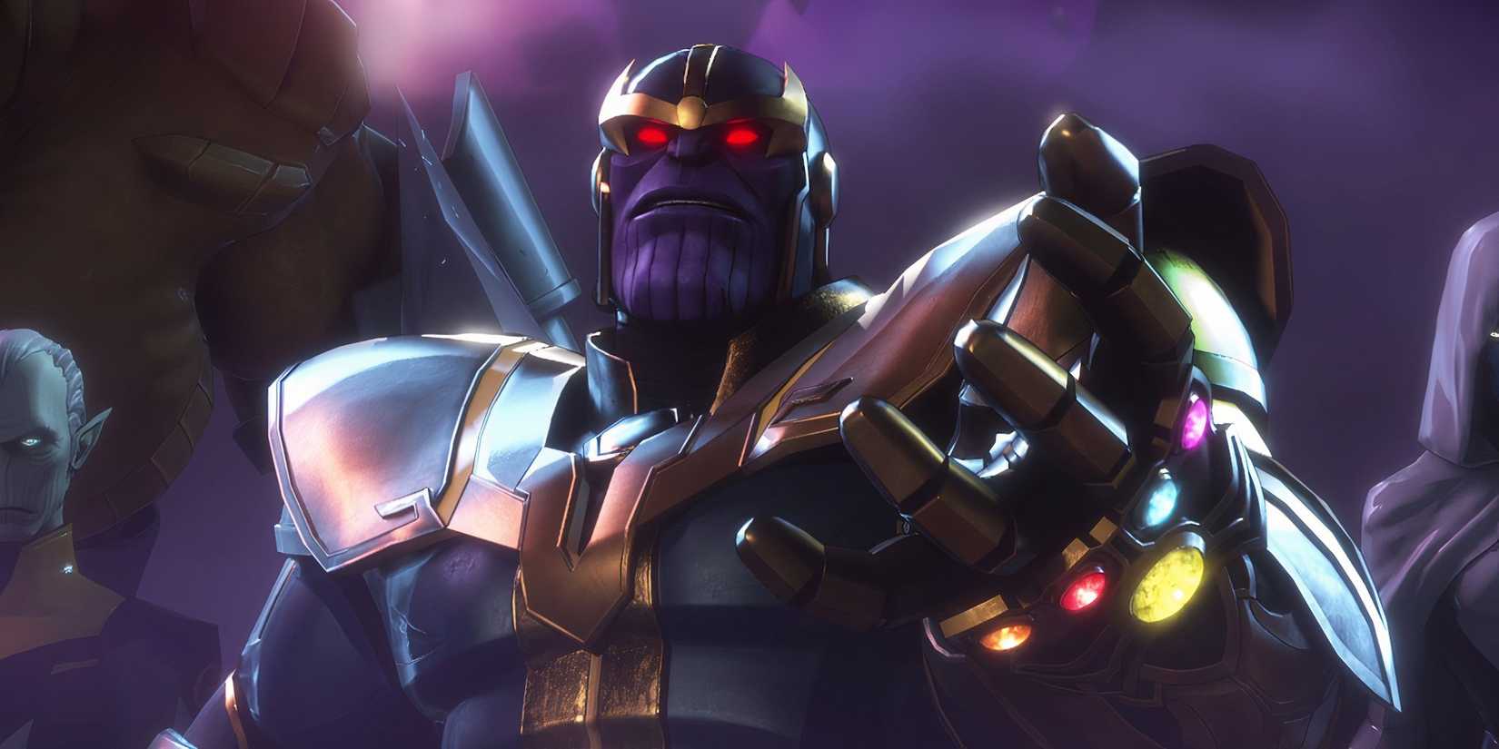 Thanos in Marvel Ultimate Alliance 3 The Black Order