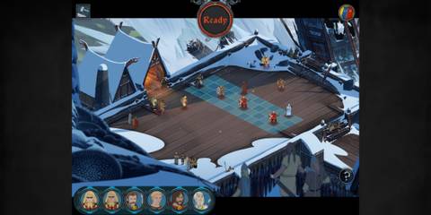 The Banner Saga about to begin a battle