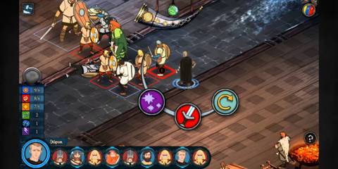 The Banner Saga combat choices