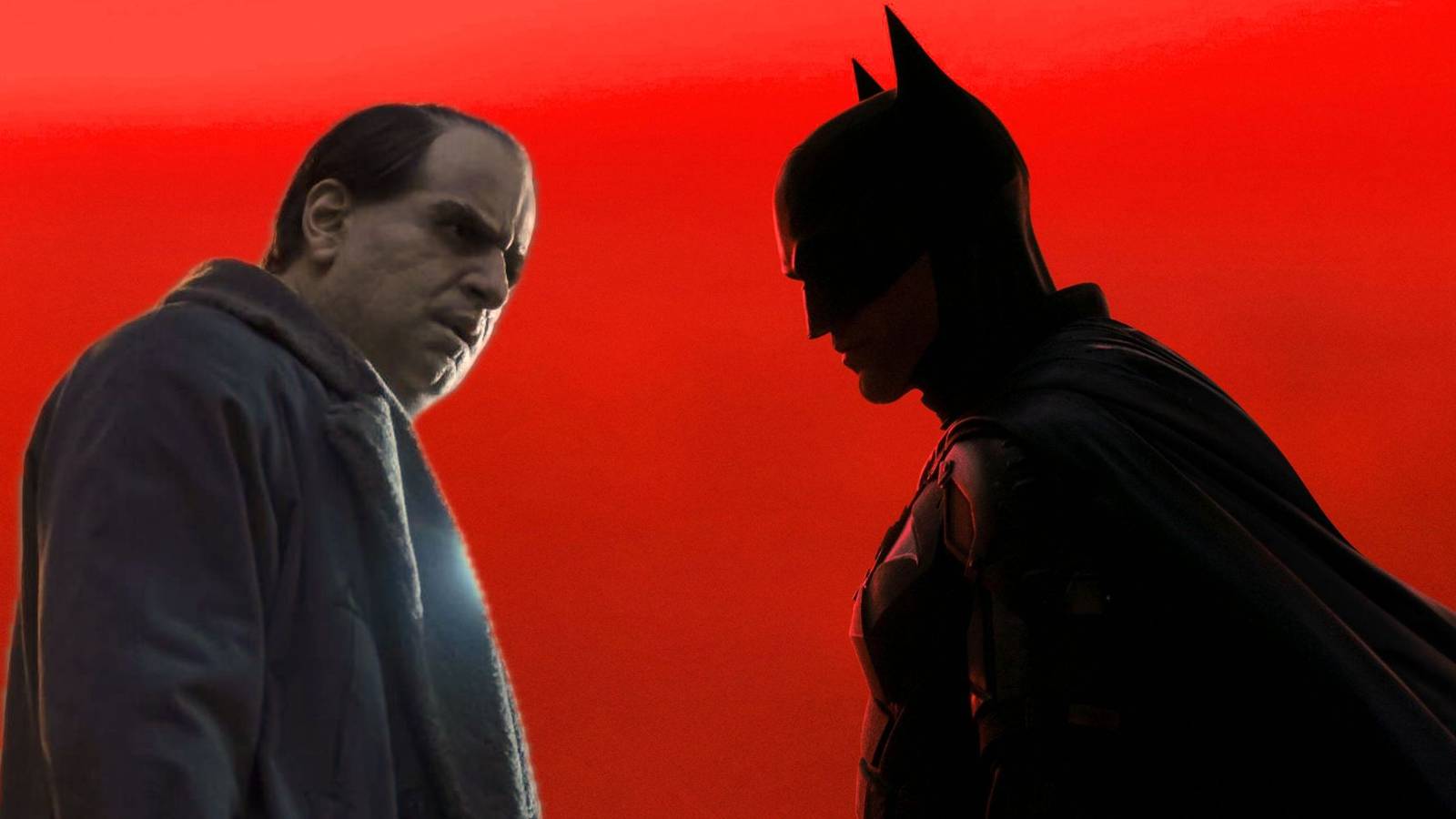 Colin Farrell as The Penguin Robert Pattinson as Batman